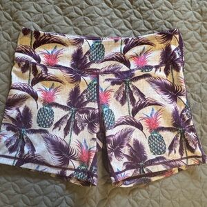 Tropical Vibes Women's Athletic Shorts